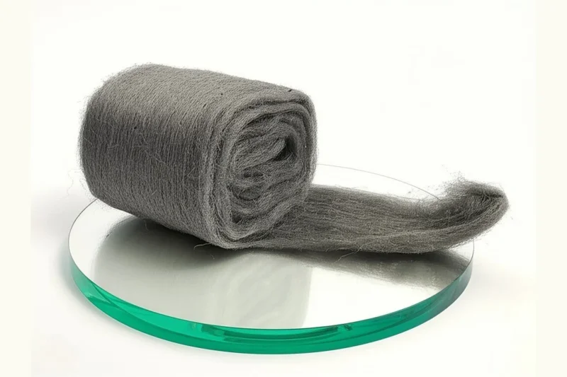 Superfeine Stahlwolle Typ 0000 für Duschglas – kratzfrei gegen Kalk und Seifenreste
