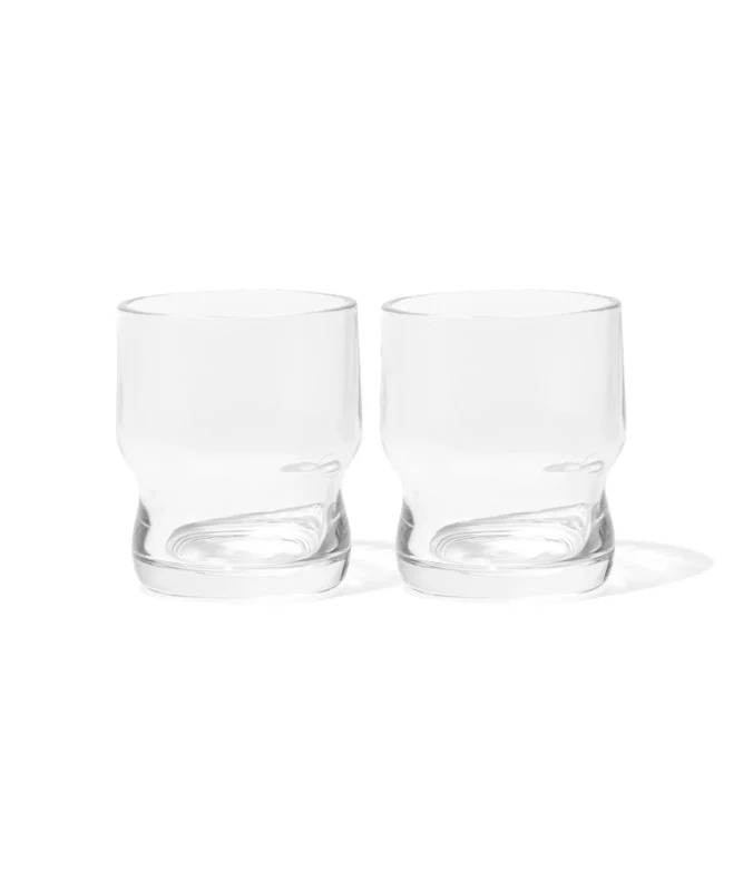 Trinkglas im kurvigen Design – cala collection von 7 O'CLOCK