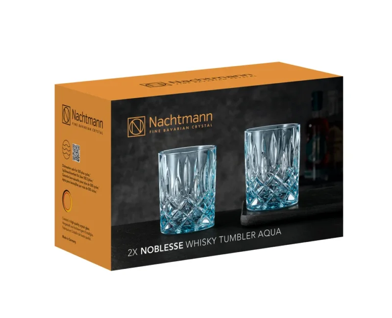 Nachtmann Noblesse Colors Whiskybecher Aqua 2er-Set 104239 – Bild 3