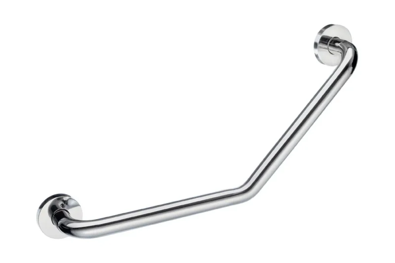 Smedbo LIVING Wannengriff gewinkelt 135 Grad, 500 mm, Ø 25 mm, Edelstahl poliert, Art.Nr. FK808