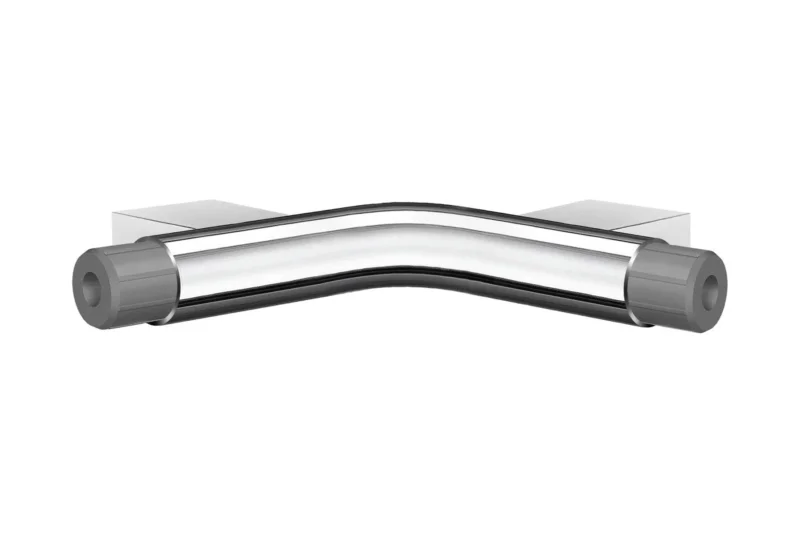 Smedbo LIVING Eckverbinder 90 Grad für Haltegriffsystem, 130 x 130 mm, verchromt, Art.Nr. FK832