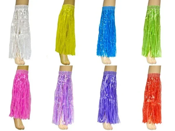 Aloha Hawaii Bast Beinstulpen ca. 40 cm lang alle Farben