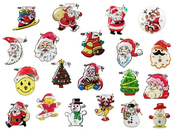 Blinki LED Anstecker Blinky Brosche