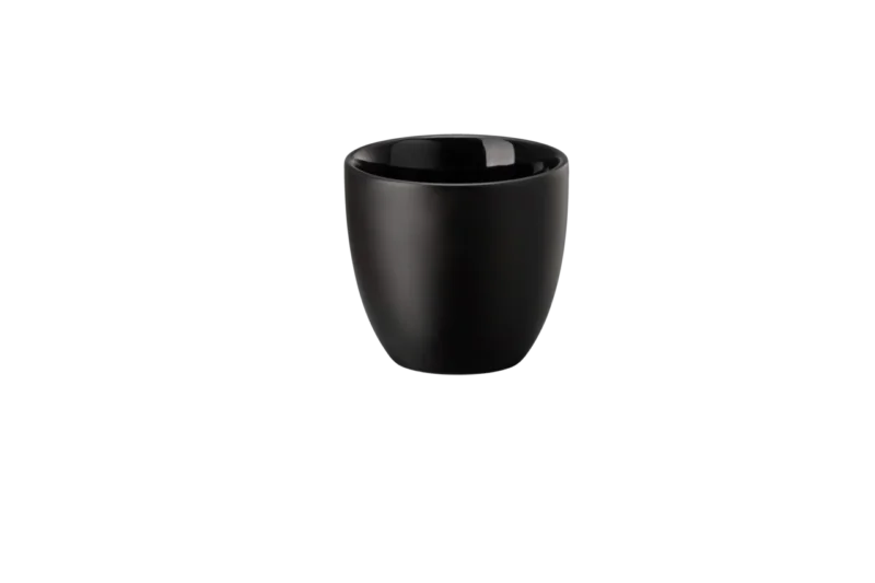 Rosenthal the cup+ Espresso doppelwandig Delicate Black 0,08 L Schwarz