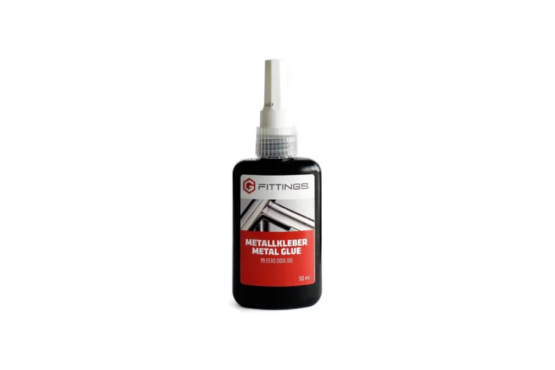 Metallkleber hochfest, 50 ml, zum Einkleben von Rohrverbindern und Gewinden, Art.Nr. 19-1330-000-00
