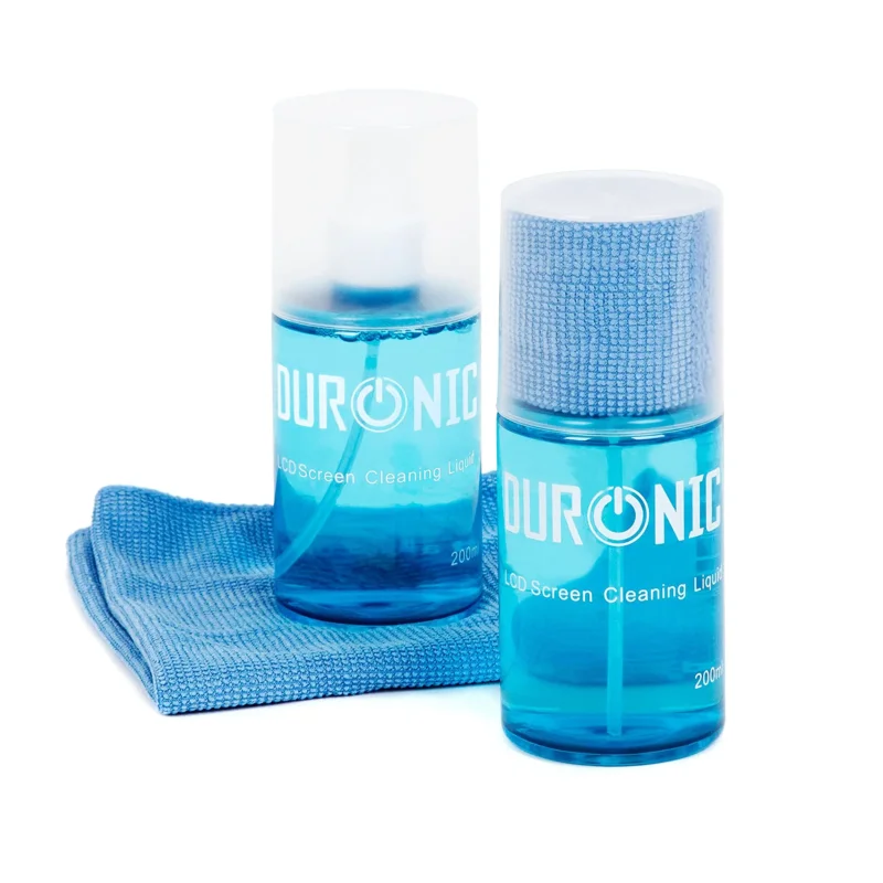 Duo Bildschirmreiniger mit Mikrofasertuch