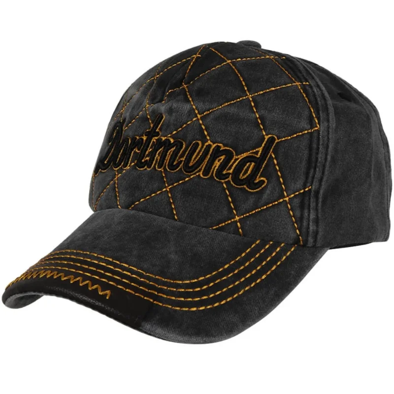 Dortmund Snapback Basecap Baseball Mütze Käppi Cap Cappy Schirmmütze - flacher Schirm