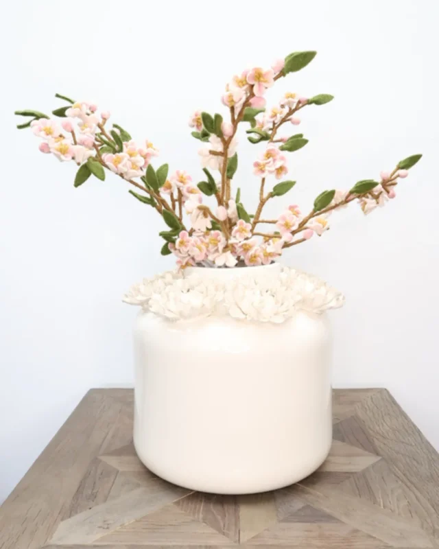 Filzblume "Kirschblüte" von Gry & Sif – Bild 3