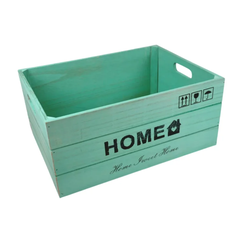 Holzbox mit Inschrift – Perfekte Sortier- und Ordnungsbox für dein Zuhause