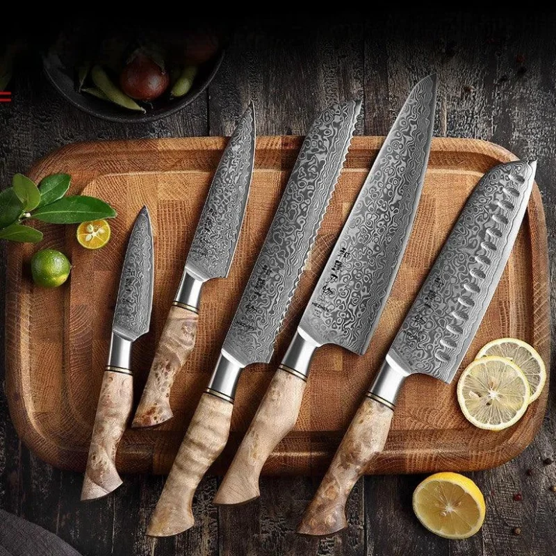 HEZHEN Damastmesser SET - Master Series | 67-Lagen (Einzeln oder Sets) - Kochschein