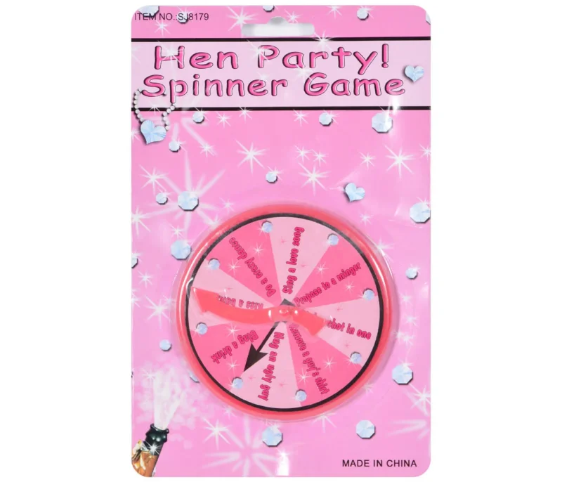 Hen Party Spinner Game Jungesellenabschied Trinkspiel Lustig Witzig Partyspiel Frauen Ladies Night Bride Geschenk