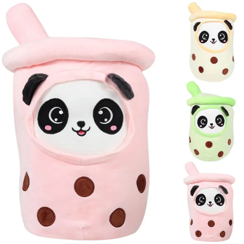 Entdecken Sie die entzückende Welt des Bubble Tea mit unseren Bubble Tea Kissen und Plüschtieren! ca. 35 cm