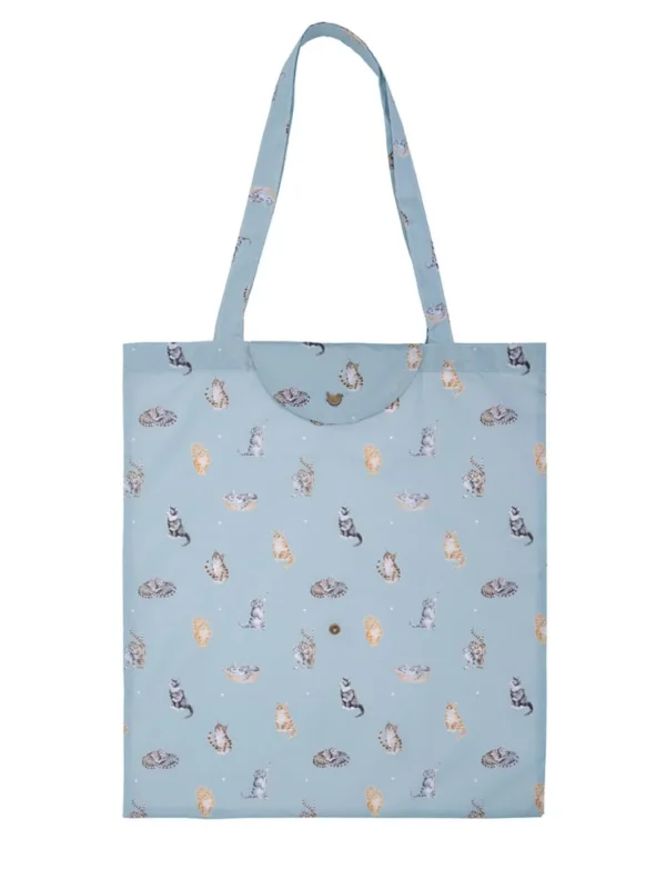 Katzen Einkaufstasche von Wrendale Designs.