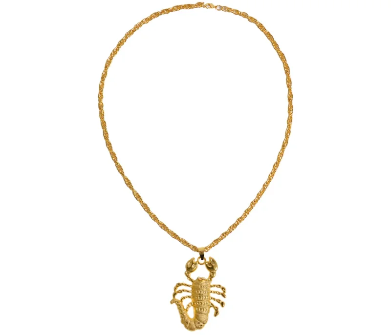 Stylische Hip Hop Rapper Kette für Karneval – Gold oder Silber – Verschiedene Modelle – Rap & Streetwear Halskette – Kostüm & Party Accessoire für Damen & Herren