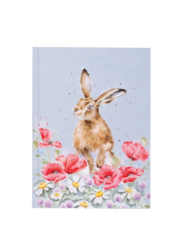 Notizbuch mit niedlichem Hasen-Motiv von Wrendale Designs