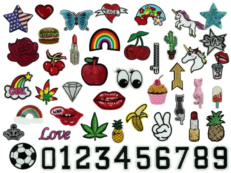 Patches zum Aufbügeln Aufnäher Patch