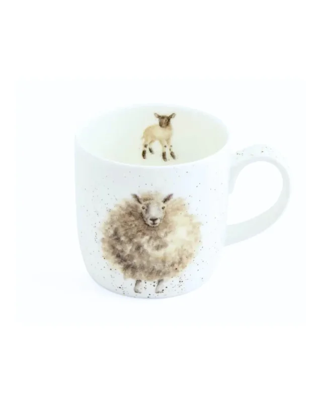 Schaf Tasse "Wolly Jumper" von Wrendale Designs