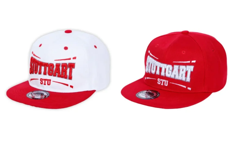 Stuttgart Snapback Basecap Baseball Mütze Käppi Cap Cappy Schirmmütze - flacher Schirm