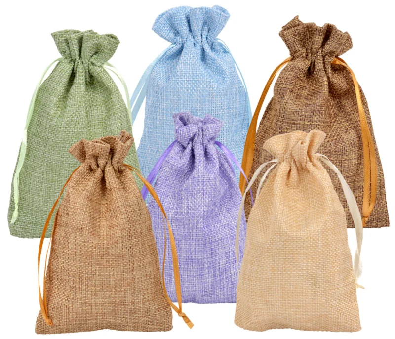 Adventskalender Beutel Bunt 24er Set