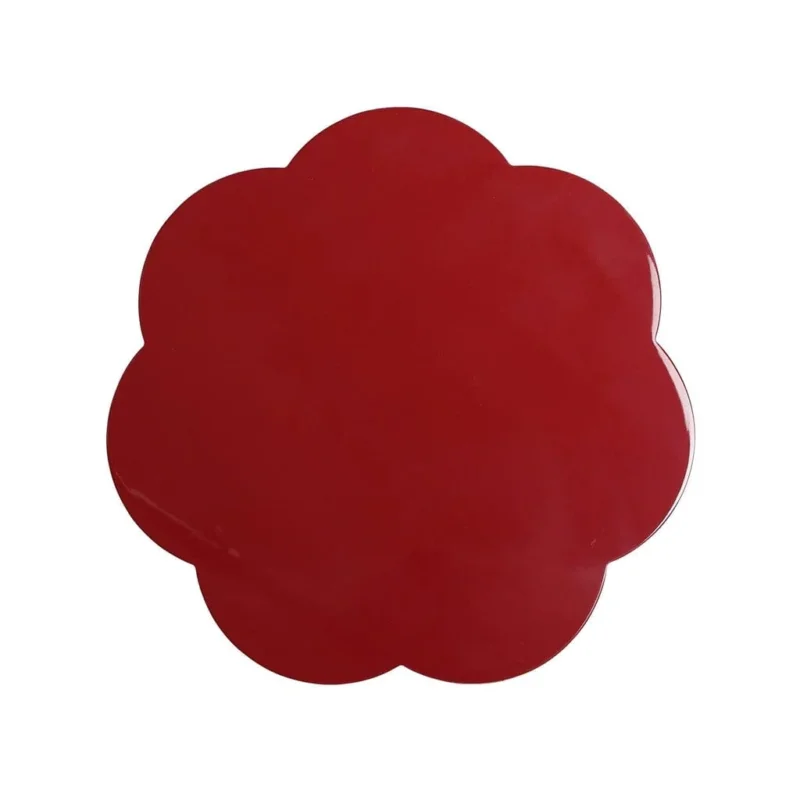 Addison Ross - Placemat set 4 stuks Burgundy 26x26cm Placemat Addison Ross