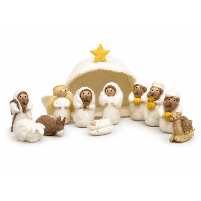 Weihnachtskrippe 12-teilig von Beyoona_01