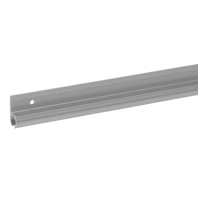 Alu Kederschiene - 1 Meter - Kederleiste - Neigung 0° - Ø9mm (passend für 6-8mm Keder) - Aluminium Kederprofil Leiste für Wohnwagen Wohnmobil Vorzelt Sonnensegel Schürzenleiste Vorzeltschiene