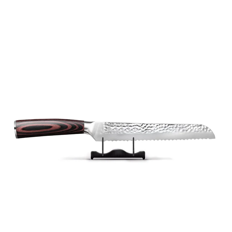 Hammered RVS Broodmes 20 cm Shinrai Japan
