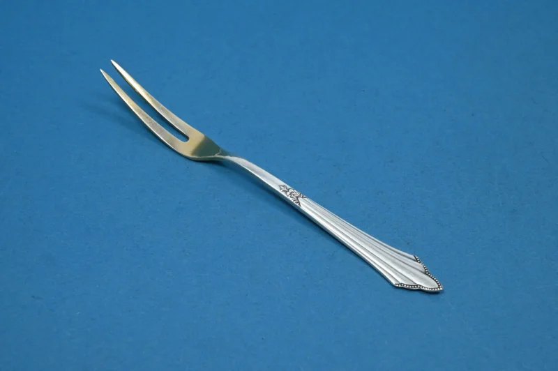 Cocktailspieß, versilberte Gabel, Brunch, WMF 900 Fächer
