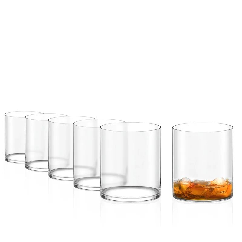 Stölzle Lausitz Kyoto Bar Whisky O.F. Becher 6er-Set – gefüllt