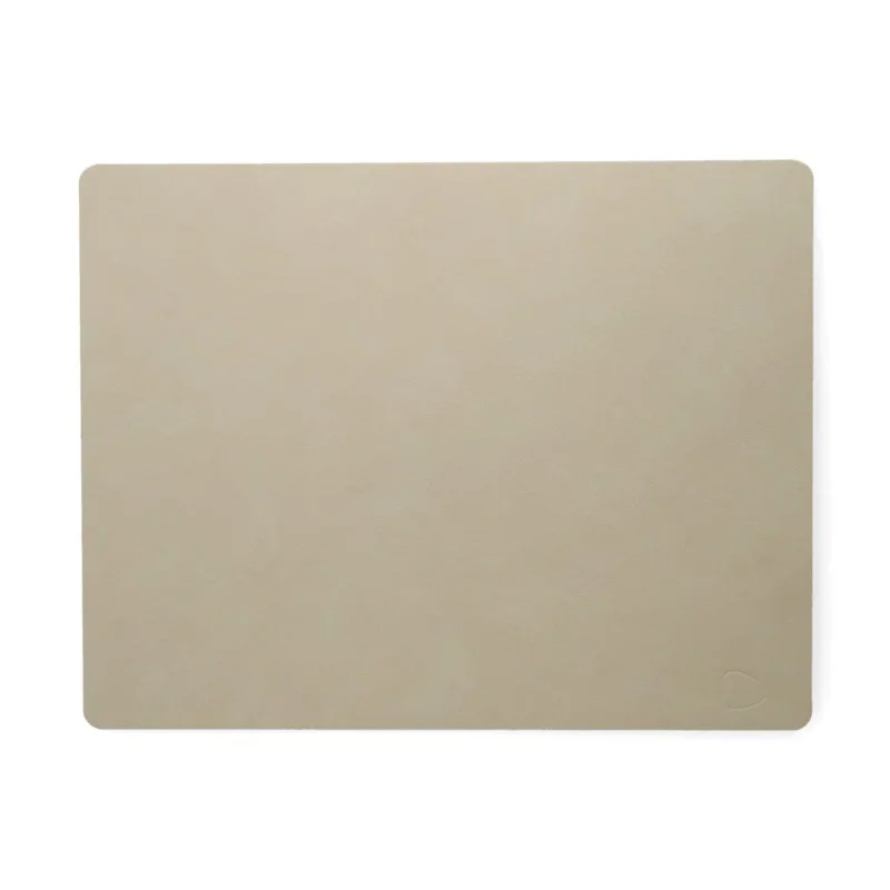 Lind DNA - Placemat Vierkant L Nupo Oester Wit Placemat Lind DNA