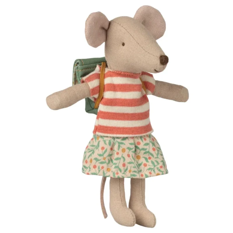 Schulmaus Große Schwester Dreiradmaus von Maileg_01