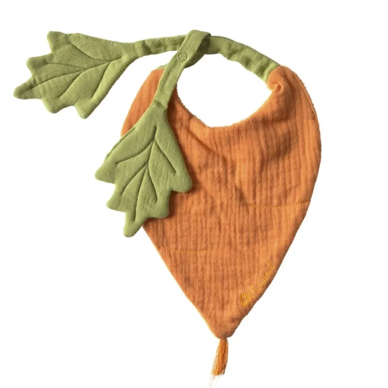 Karotten-Lätzchen "Cathy the Carrot" von Oli&Carol