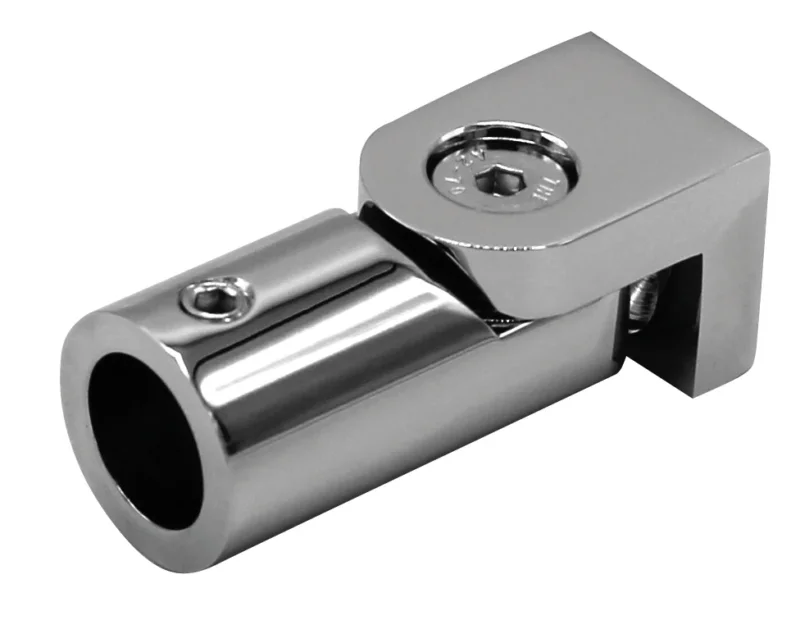 Wandhalter verstellbar für runde Stabilisierungsstange Ø 12 mm, Chrom