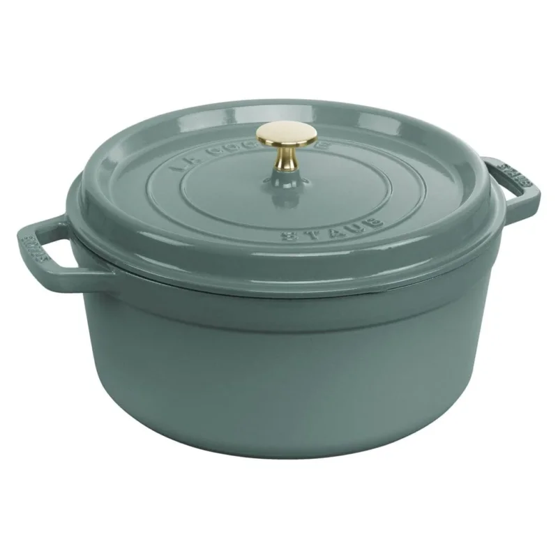 Staub - La Cocotte Braadpaan 26 cm - Eucalyptus Braadpan Staub