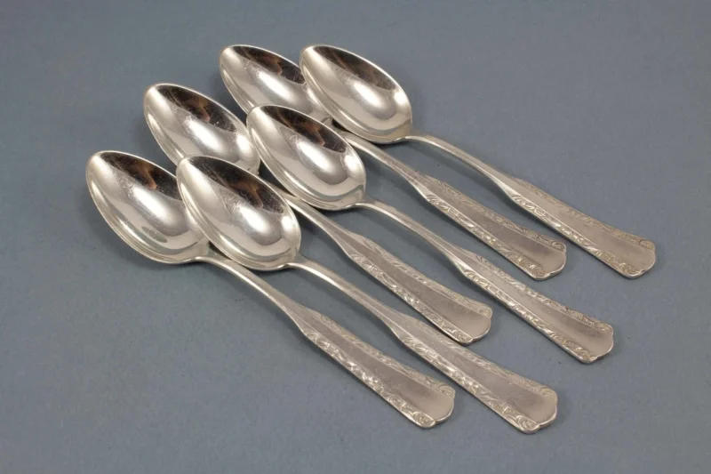Teelöffel, Löffel, WMF 2000, Art Deco, versilbert - Löffelland