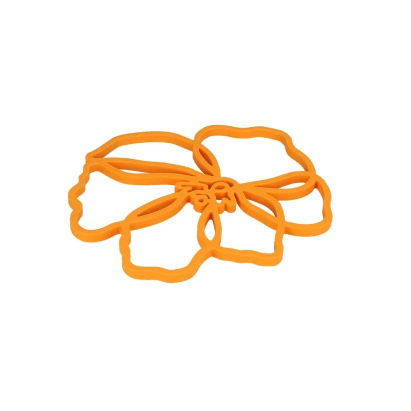 Tools2Cook - Siliconen Onderzetter Poppy Orange Onderzetter Tools2Cook