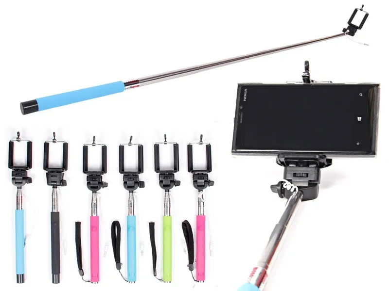 Selfie Stick mit Kabel für Android und IOS